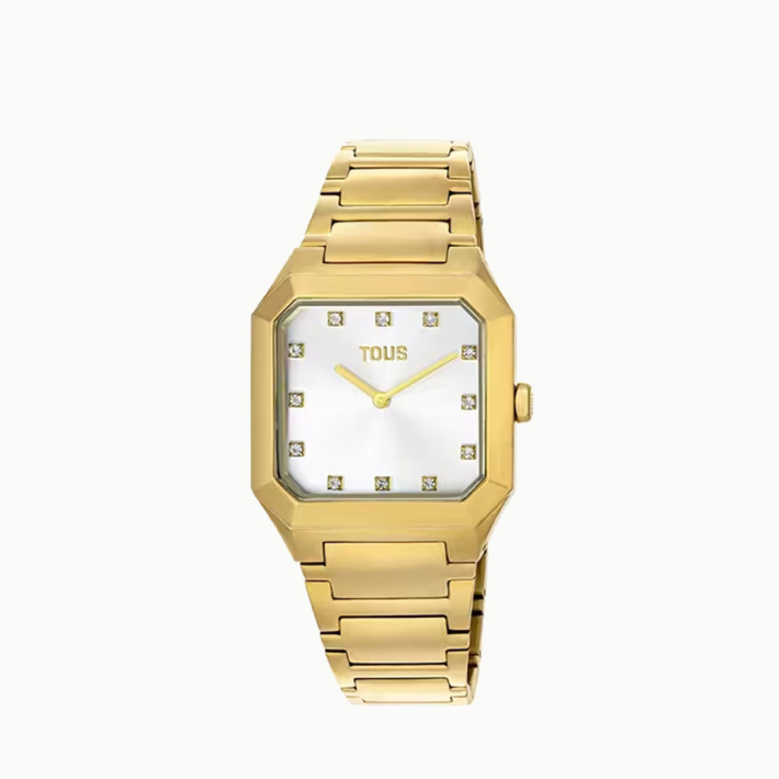 RELOJ TOUS KARAT SQUARED IPG BRAZALETE