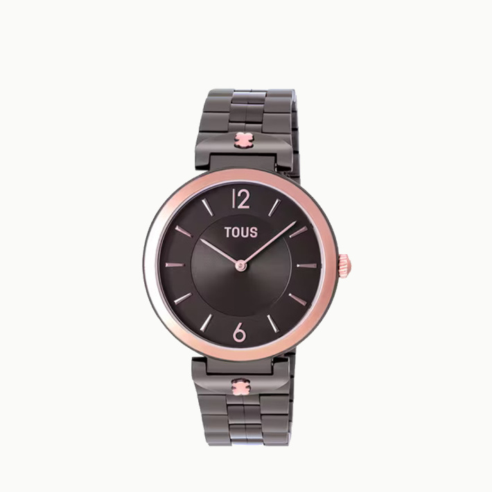 RELOJ TOUS S-BAND IPRG/GRIS BRAZALETE