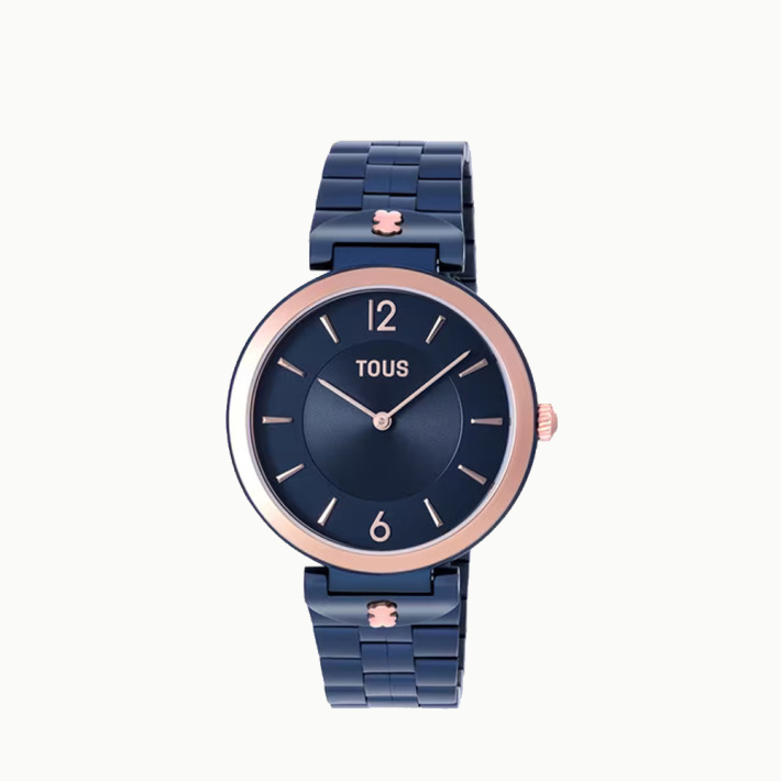 RELOJ TOUS S-BAND IPRG/AZUL MARINO BRAZALETE