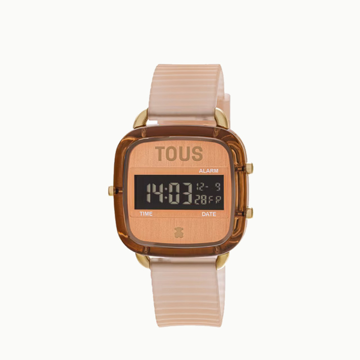 RELOJ TOUS D-LOGO FRESH CORAL