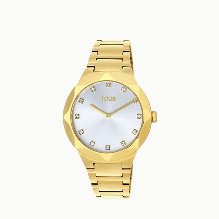 RELOJ TOUS KARAT ROUND IPG BRAZALETE