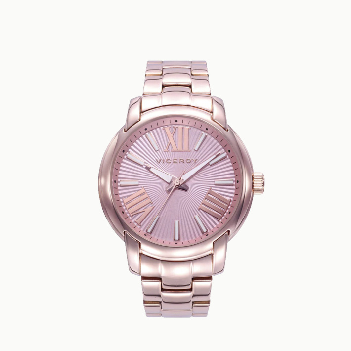 RELOJ ACERO IP ROSA BRAZALETE SRA VA