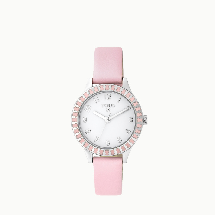 RELOJ TOUS STRAIGHT KIDS SS ESF BCA CORREA ROSA