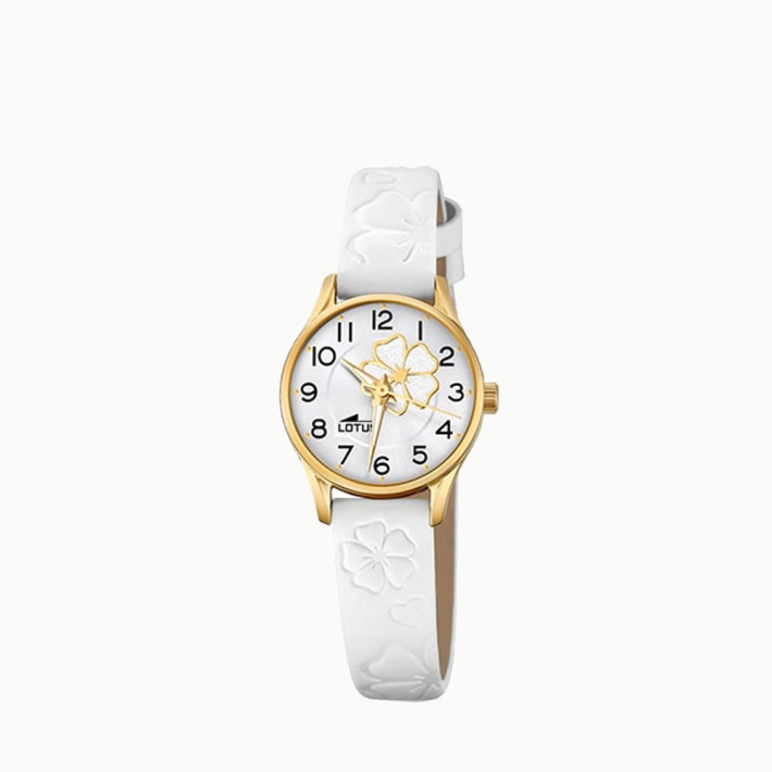 RELOJ LOTUS SRA.ACE.COR.ESF.PLATA.FLOR