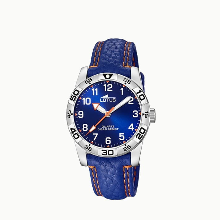 RELOJ LOTUS NIÑO ACE.COR.ESF.AZUL.