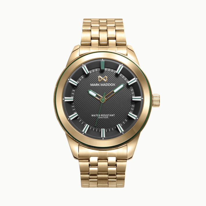 RELOJ ACERO IP DORADO BRAZALETE SR MM